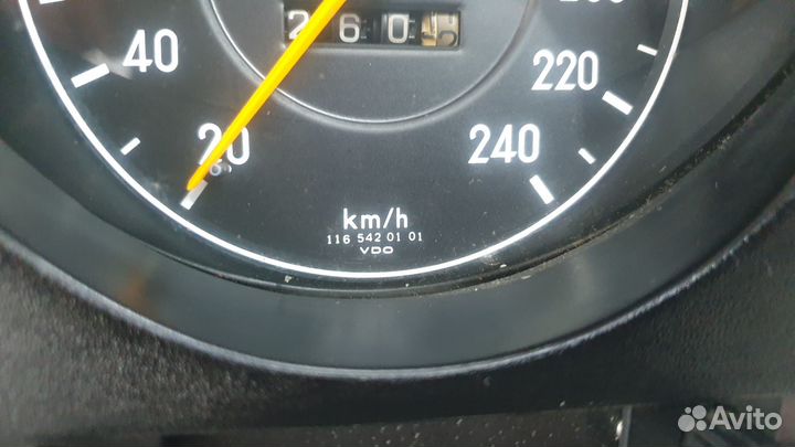 Приборная панель на Mercedes-Benz W116 240 km/H