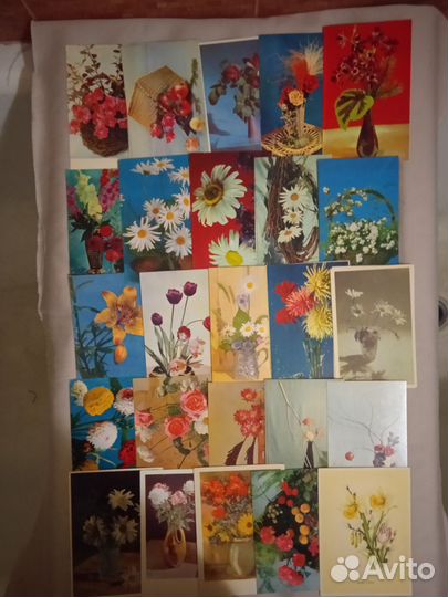 Открытки по теме Цветы и цветочные композиции