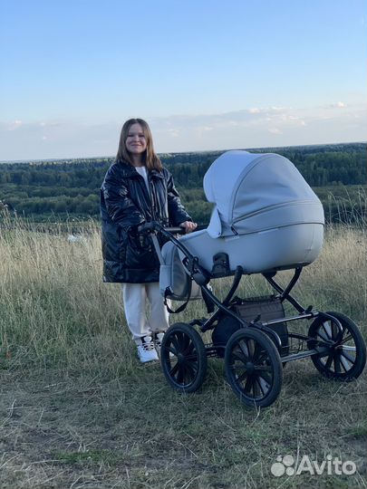 Коляска 2 в 1 indigo porto classic 14