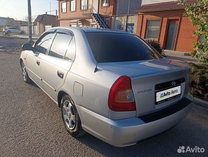 Hyundai Accent 1.5 AT, 2007, 243 000 км