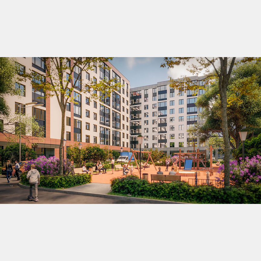 2-к. квартира, 57,4 м², 9/9 эт.