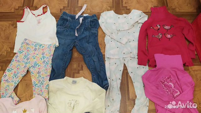 Детские вещи пакетом для девочек