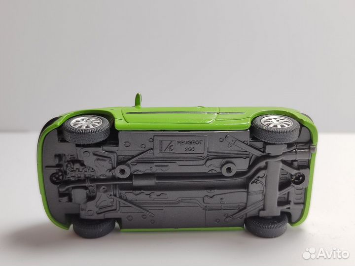 Peugeot 206 (cararama) 1/43 две модели