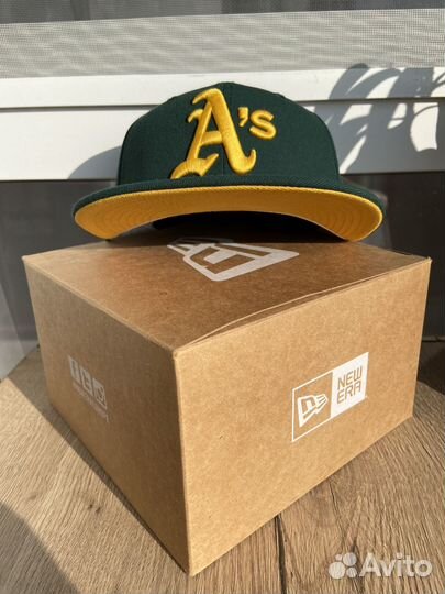 Кепка бейсболка New Era Atlanta Braves fitted (зак