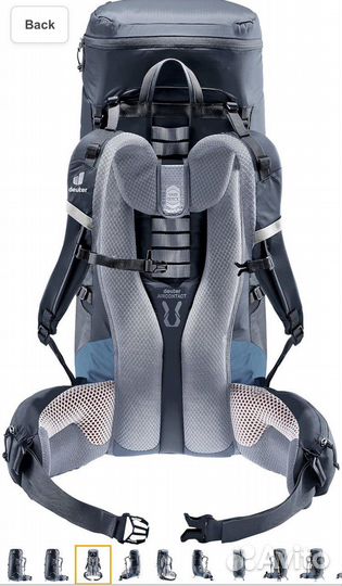 Рюкзак туристический Deuter Aircontact Lite: 40+10