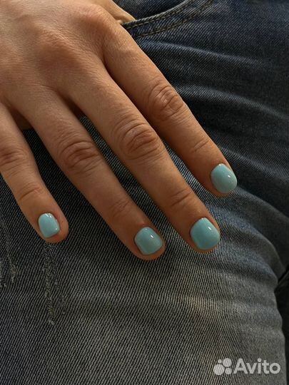 Модель на маникюр с покрытием