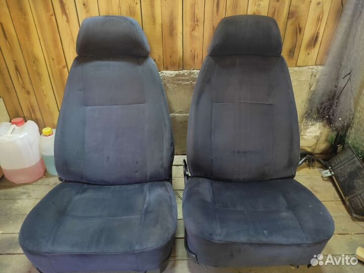 Сиденья алькантара