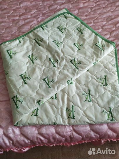 Одеяло бамбуковое и плед