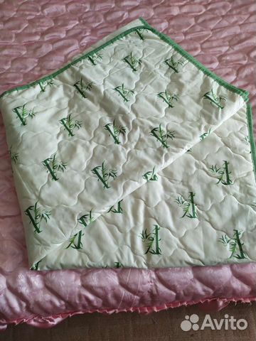 Одеяло бамбуковое и плед