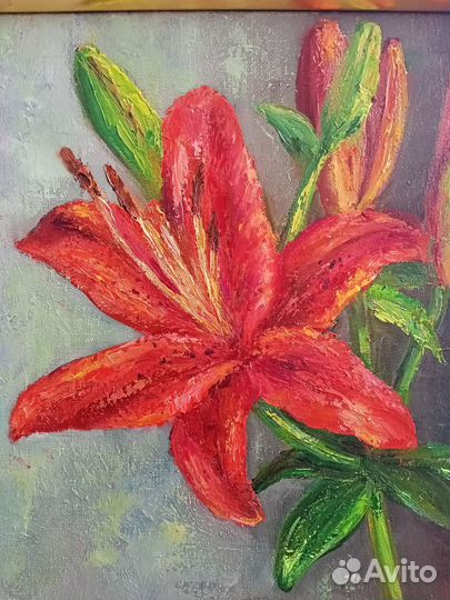 Картина маслом на холсте