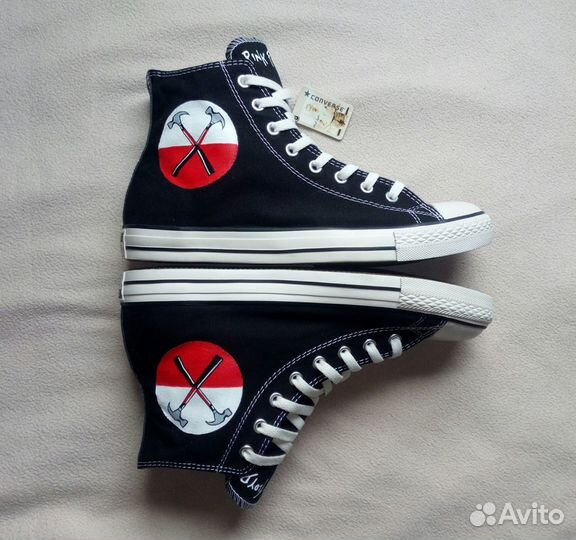 Кеды Converse 43 45 Iron Maiden Pink Floyd Кастом