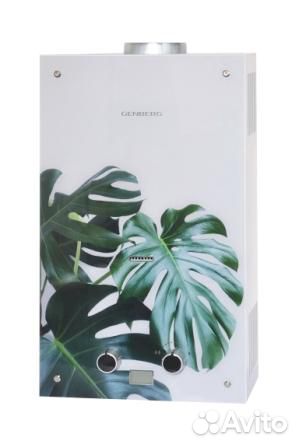 Газ.колонка genberg 210.01 10л Тропические листья