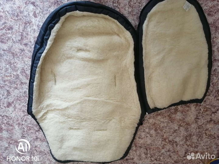 Тёплый кокон в санки/коляску