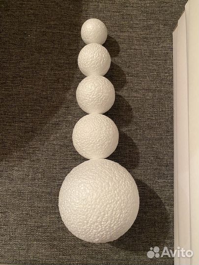 Заготовка из пенопласта шар