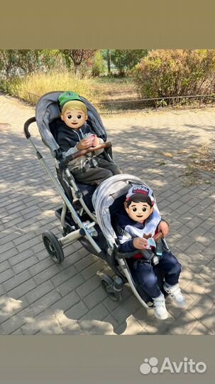 Коляска для погодок uppababy vista 3 в 1