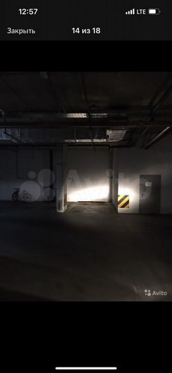 Машиноместо, 18 м²