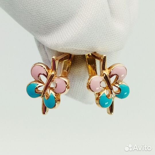 Серьги Золото