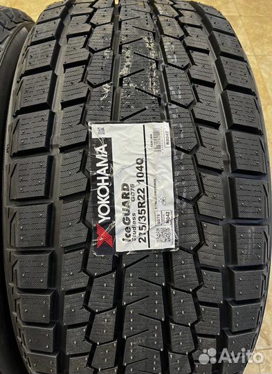 Yokohama Ice Guard G075 275/35 R22 и 315/30 R22 107Q