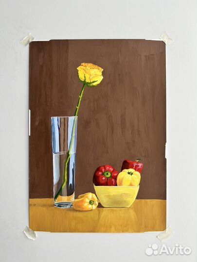 Натюрморт акварель А2
