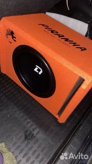 Активный саб Dl audio piranha 12a