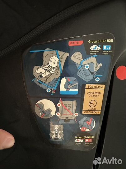 Авткоресло farfello 0-13кг