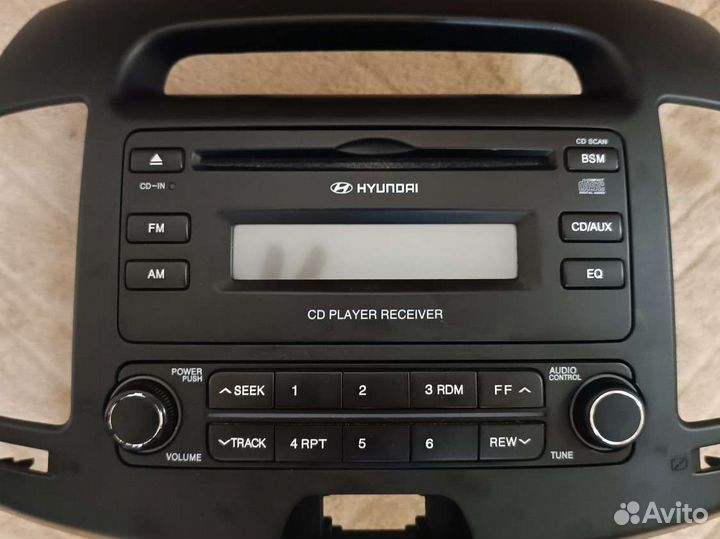 Штатная магнитола hyundai elantra hd