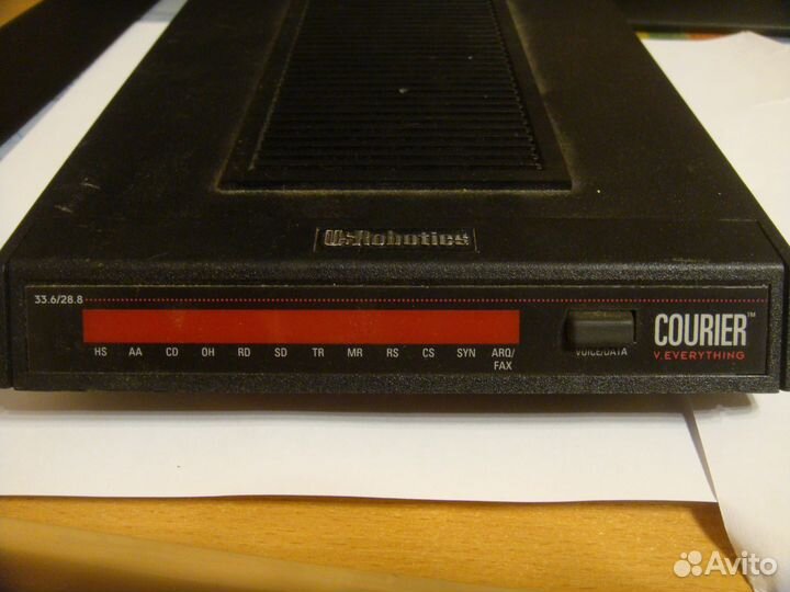 Аналоговый легендарный модем