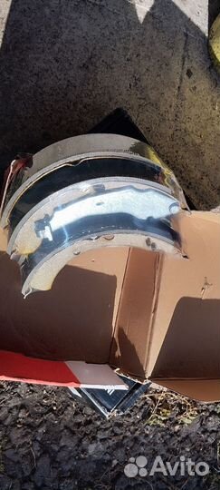 Тормозные колодки volkswagen polo задние барабаны