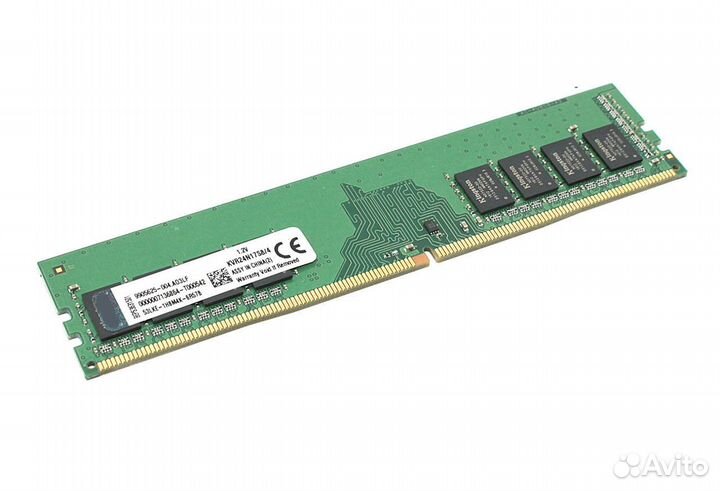 Kingston dimm DDR4 4гб 2400 MHz