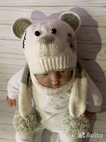 Комплект Мишка на осень-весну 44-48см