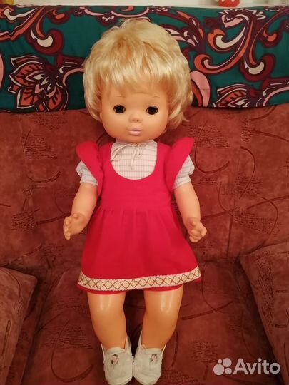 Кукла ретро гдр большая