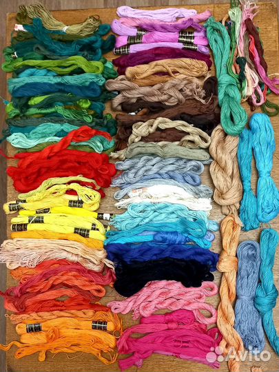 Нитки мулине пакетом