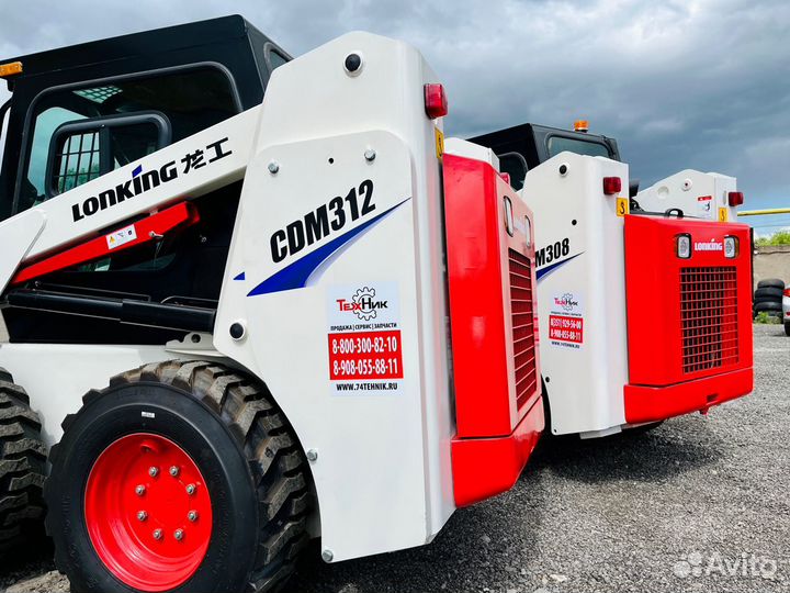 Мини-погрузчик Lonking CDM308, 2022