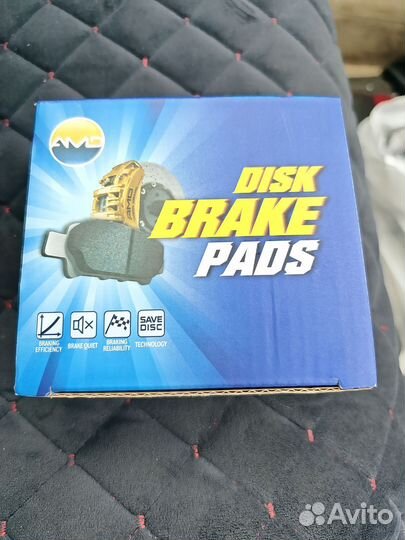 Тормозные колодки на hyundai solaris 1,2 kia rio