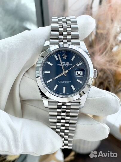 Часы Rolex Datejust 41mm Синие