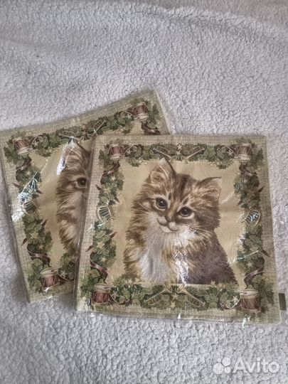 Наволочка декоративная из гобелена 50х50