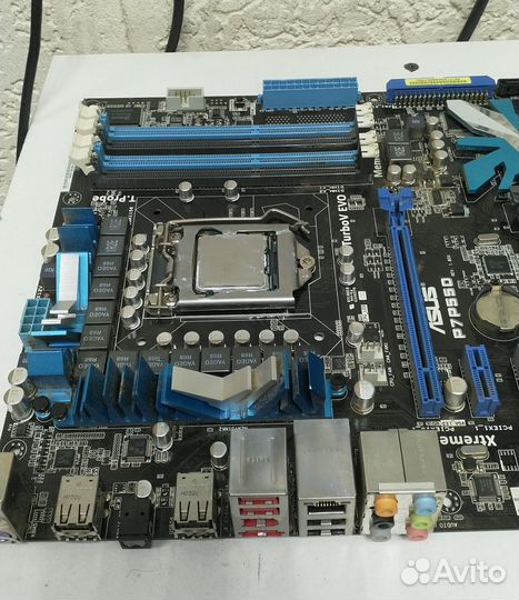 Asus P7P55D socket 1156 и core i5 760