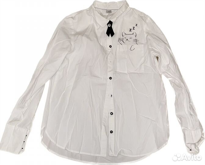 Школьные рубашки для девочек 164