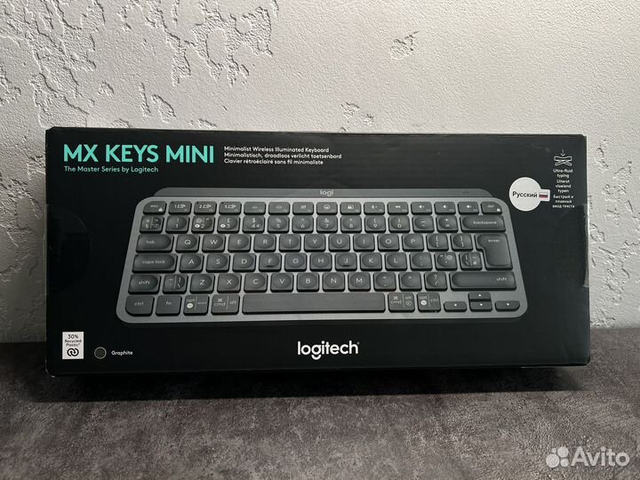 Клавиатура logitech mx keys mini