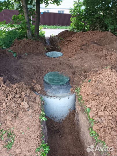 Септик под ключ из бетонных колец