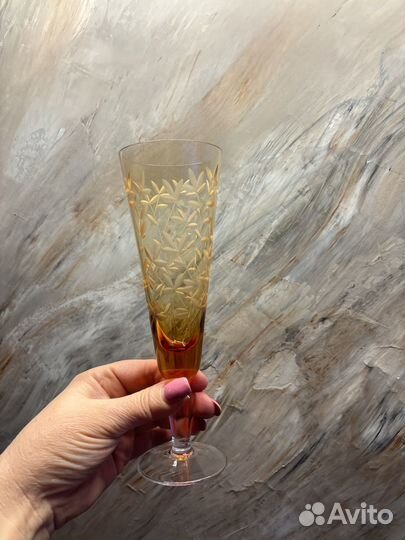 Ваза для фруктов стекло СССР