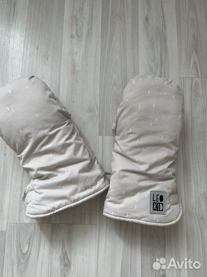 Муфты-варежки на коляску leo kid