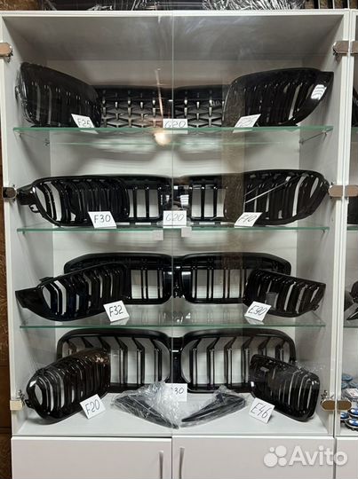 Ноздри черные BMW М перфоманс