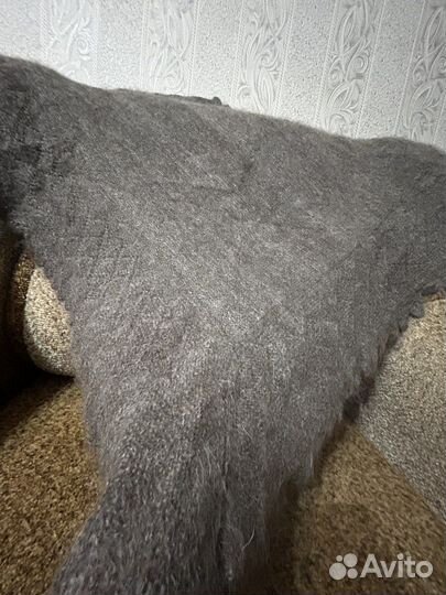 Шаль пуховая козья, палантин, косынка