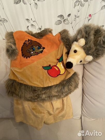Новогодний костюм Ежа