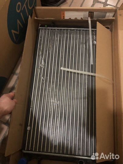 Радиатор с нюансом skoda octavia tour 1,8t