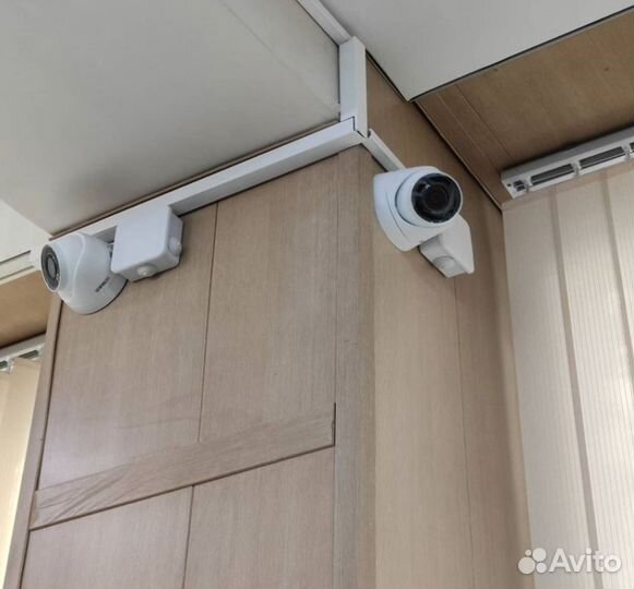 Видеонаблюдение с установкой