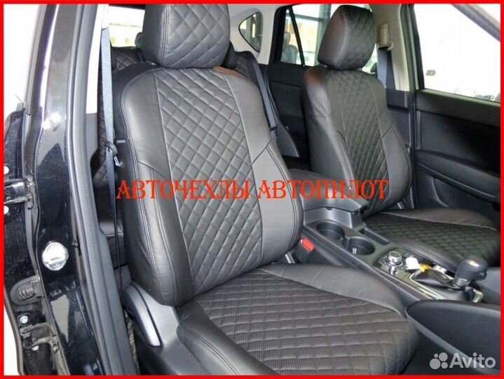 Чехлы Автопилот Mazda CX-5 1 из экокожи чёрные