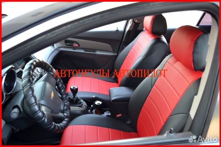 Чехлы Автопилот Chevrolet Cruze из экокожи