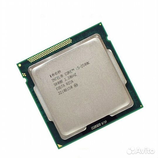 Процессор intel core i5 2500k